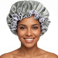 Silk Satin Hair Bonnet for Sleeping Reversible by PrettyRobes