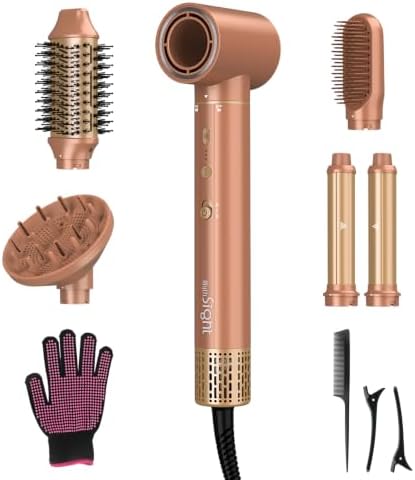 Mythsight StyleVibe 6-in-1 Air Styler with Hair Dryer & Auto-Wrap Curlers - Image 7