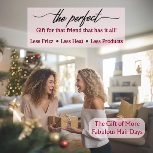 THE PERFECT HAIRCARE Microfiber Hair Plopping Towel Set – Super Absorbent Anti-Frizz Hair Drying Wrap + 2 Curl Scrunching Towels – Fast Drying, Lightweight Wrap for Women, Girls & All Hair Types - Image 4