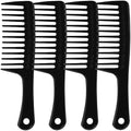 4PCS Wide Tooth Comb, Large Hair Detangling Comb for Curly, Wet, Long Hair by MODENGKONGJIAN