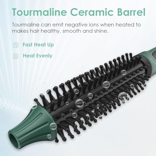 BANGMENG 3/4 Inch Thermal Brush for Short &Medium Hair 0.75" Curling Brush - Image 4