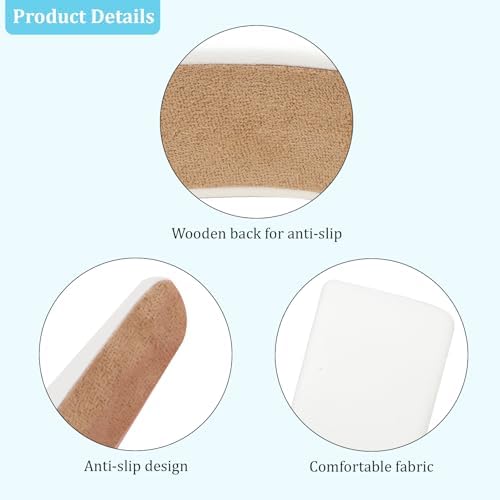 White Headband Faux Leather Thin Hairband Halloween Head Bands for Womens & Girls Hair Solid Simple Holiday Cosplay Head Bands Hair Accessories for Mothers Sisters - Image 6