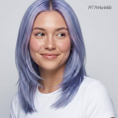 Adore Semi Permanent Hair Color, 197 Periwinkle, 4 Fl Oz (2 Pack) - Image 2