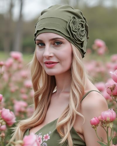 osvyo Chemo Headwear Turban Cap for Women - Cancer Beanie Hair Loss Sealed Packaging - Image 5
