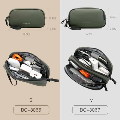BANGE Electronics Carry Case， Travel Cable Organizer Pouch,Computer Charger Case for Cable, Phone, Hard Drive,Power Bank,Phone, Hard Drive - Image 2
