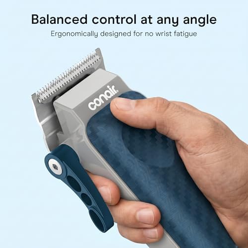 Conair Rechargeable Hair Clippers Kit, Color-Coded Guide Combs, 17 Pieces - Image 6