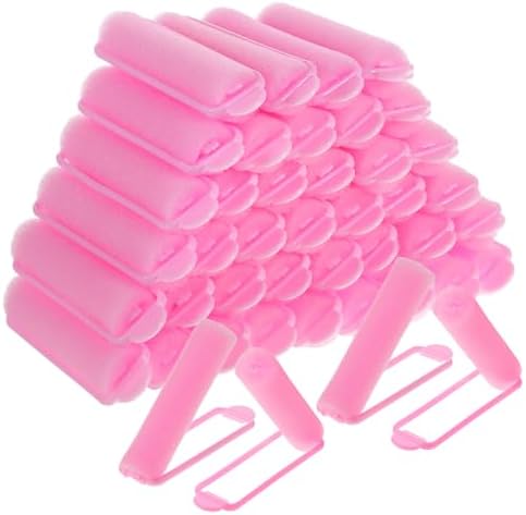 42 Pcs Foam Hair Rollers Sponge Curler Tool Hair Styling Soft Sleeping Thin Curl Flexible Curlers to Sleep In for Women Overnight Hairdressing Heatless by Unknown