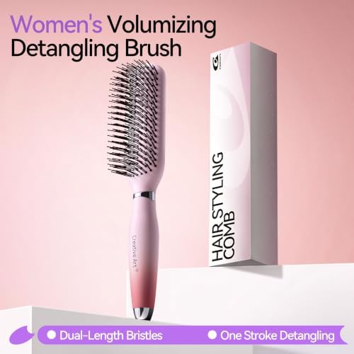 Detangling & Styling Hair Brush for Women Men, Wet& Dry Detangler Hairbrush - Image 2
