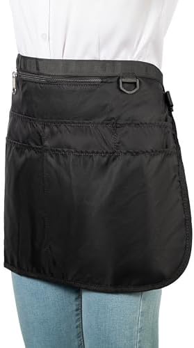Waterproof and Bleach-proof Hair Stylist Apron with 7 Pockets for Men Women - Image 4