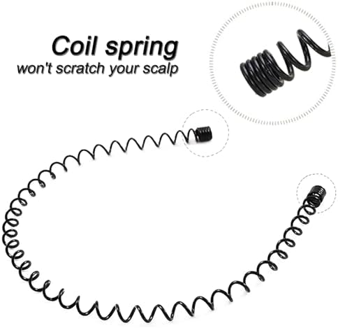 Metal Headband for Men, Spring Wave Hair Band, 3 Pcs - Image 6