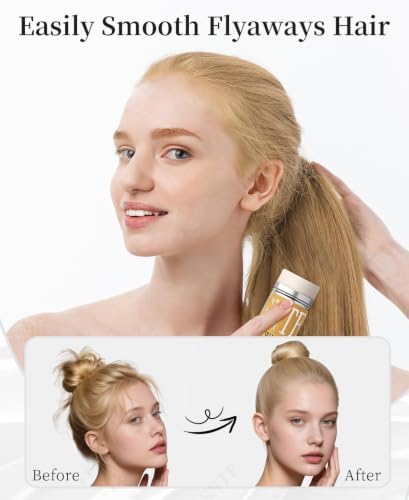 Slick Back Hair Brush, Hair Wax Stick Set - Boar Bristle Brush for Fine to Medium Hairs - Smooth Flyaways, Frizz & Baby Hairs, Sleek Ponytails Buns Updos - Image 4