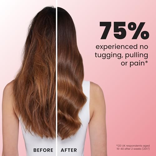 Tangle Teezer Large Ultimate Detangler Brush, Straight to Wavy, Salmon Pink - Image 6