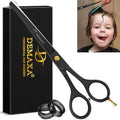 6.5 inch Kids Hair Cutting Scissors Kit – Baby & Toddler Haircut Set with Safety Scissors & Clippers – Hair Shears for Kids, Children, Women, Men – Barber Shears kids haircut cape by DEMAXA