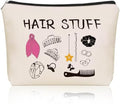 Mom Gifts Hair Stuff Makeup Bag: Hair Accessories Themed Cosmetic & Toiletry Organizer Pouch For Teen Girls & Women Hairstylist Sisters, Friends.Ideal Mom Gift For Travel, Birthdays. by Girllyempoweringeverywomen