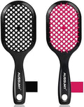 Vented Detangling Hair Brush - 2 Pack Detangler Hairbrush for Effortless Tangle Removal - Ultra-Soft Bristles -For Natural Curly Straight Wet Dry Damaged Hair for Women Men Kids by Aussumy