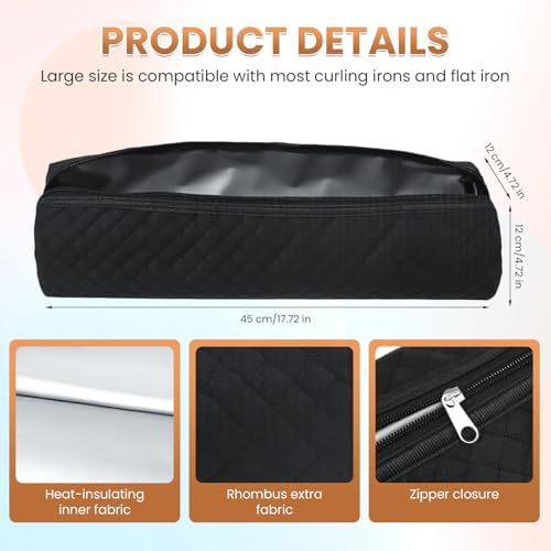 Hair Hot Tools Travel Organizer Bag for Curling Irons & Dryers - Image 2
