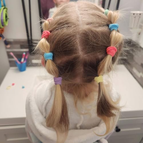 300 Pack Hair Ties BEoffer Baby Toddlers Girls Elastics Hair Band No Damage - Image 6
