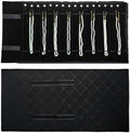 Travel Necklace Organizer, Tangle Free Jewelry Case, 16 Slots by SCIKHEFT