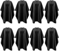 5 Pcs Black Hair Salon Capes,55 X 47 Inches Waterproof Salon Barber Cape by Unknown