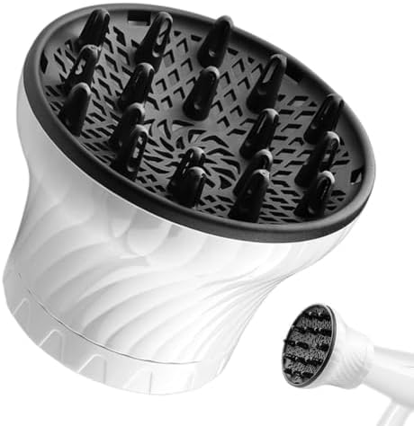 247 grams Hair Dryer Diffuser Portable Universal Fast Drying Large White by Unknown