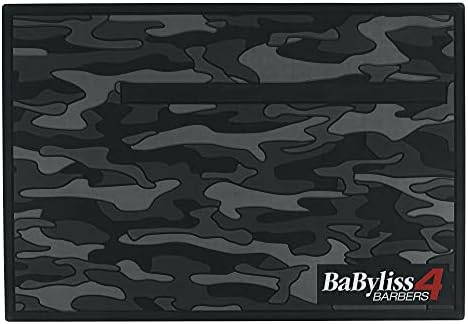 BaBylissPRO Barberology Rubber Mat - BWSM1 Black, 1 Pc Mat - Image 4