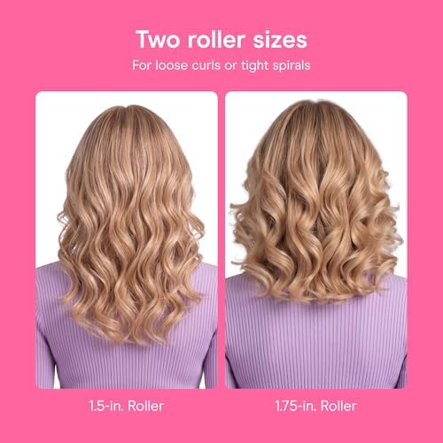 Conair Ceramic Hot Rollers, 1 3/4" & 1 1/2" Rollers, Lavender, 12 Count - Image 3