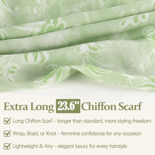 Ababalaya Satin Lined Head Wrap Chemo Headwear for Women - Image 4