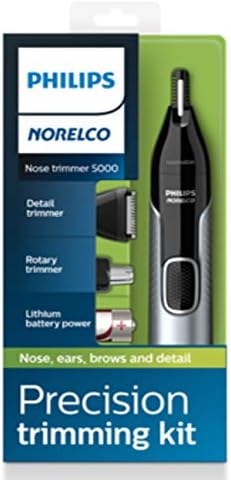 Philips Norelco Nose Trimmer 5000 for Nose, Ears, Eyebrows Trimming Kit, NT5600/42 - Image 2