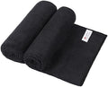 Orighty Salon Towels, 2 Pack Black Microfiber Hair Towel (16 x 29 Inch) by AllRightinOrighty