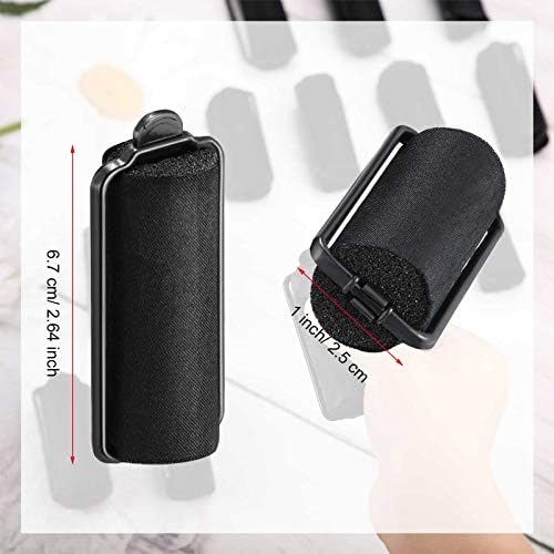 WILLBOND 40 Pieces Sponge Hair Rollers Silk Foam Satin Rollers for Women - Image 2