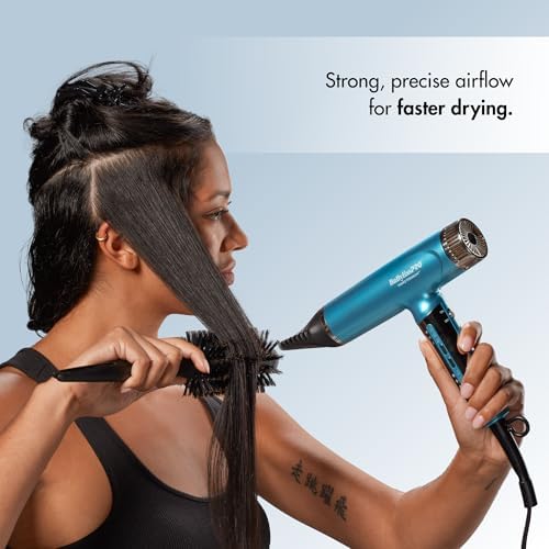 BaBylissPRO Nano Titanium Professional Nano Light Ionic Dual-Voltage Lightweight Hair Dryer - Image 5