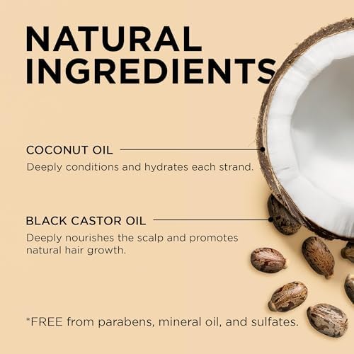 African Pride Black Castor Miracle Extra Hold Braid, Loc, Twist Gel - Extreme Hold Braiding Hair Gel, Edge Control & Tames Frizz, No Flake | Natural Ingredients, Coconut Oil | 8oz - Image 3