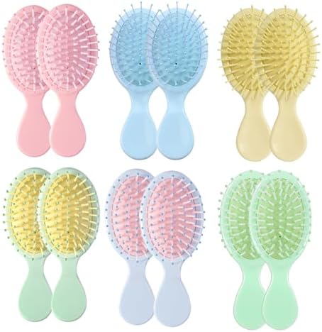 12 pcs Mini Hair Brush by ZMOIVOK