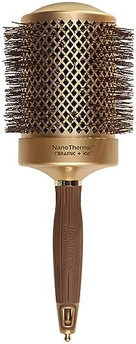 Olivia Garden NanoThermic Ceramic + Ion Round Thermal Hair Brush - Not Electrical - Professional Blowout Brush for Normal to Thick Hair by Unknown