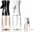 3 Pack Spray Bottles, 2-Pack Continuous Spray Bottles,Fine Water Mist Spray Bottles for Hair 6.8 OZ (200 ML) and 1oz 30ml Travel Spray Bottle Mister for Cleaning,Hairstyling,Plants,Barbers,White Black by Unknown