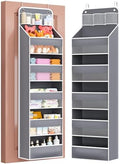 Over Door Hanging Organizer, 5 Tier 44 lb Load Behind Door Storage Bag by Wakaye