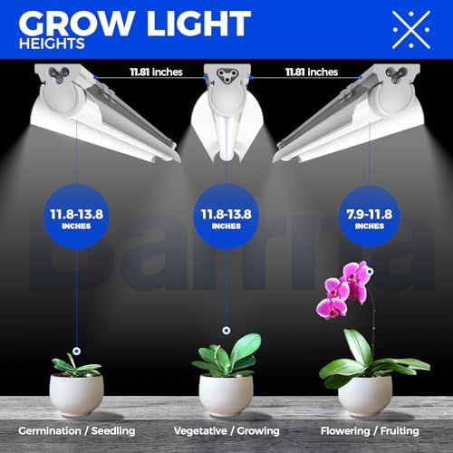 Barrina T8 Grow Light for Indoor Plant, Full Spectrum, 4FT 5000K, 4 Packs - Image 5