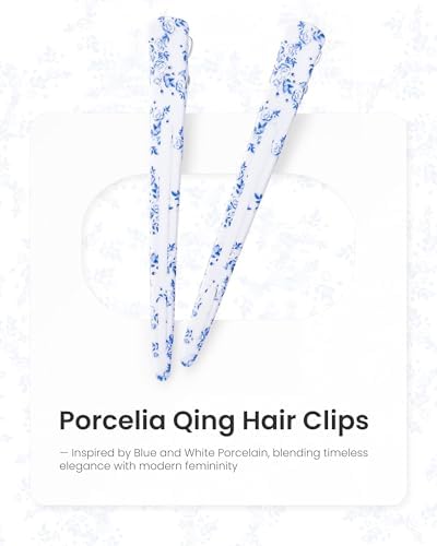 AIMIKE 4.8" Hair Clips for Styling, No-Crease Duckbill Clips - Image 2