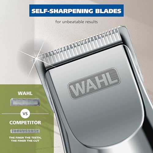 Wahl Groomsman Rechargeable Beard Trimmer Kit & Bonus Battery Nose Trimmer - Image 3