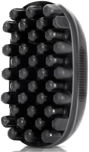 Belongtous Premium Twist Hair Sponge Brush for Men & Women, Twist Styler - Durable, Washable Comb Brush for Afro, Curly, Coiled, Short Hair (Black) by BelongtousForHealthierHair