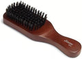 Diane Reinforced Boar Bristle Club Wave Brush for Men and Barbers – Medium Bristles for Thick and Curly Hair – Use for Detangling, Smoothing, Wave Styles, Restore Shine and Texture by Diane