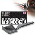 Blend Frend Original Hair Clipper Comb Left Handed – Grade 1 (3mm) | Perfect Blending Comb for Home Users & Novice Barbers | Fits All Clipper Brands | UK-Made by BlendFrend