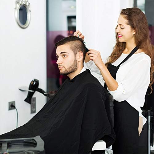 SATINIOR 4 Pcs Barber Capes Hair Salon Cutting Cape for Hair Stylist - Image 7