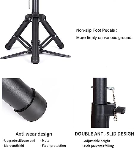 AliLeader 50 Inch 3 Arms Wig Stand Tripod (Mannequin Head Not Included) - Image 5