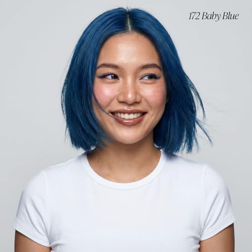 Adore Semi Permanent Hair Color, 172 Baby Blue, 4 Fl Oz - Image 2