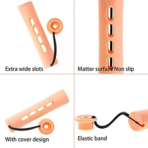 Perm Rods Large Hair Rollers for Natural Long Short Hair Styling Tool Hair Curlers Beige Color - Image 4