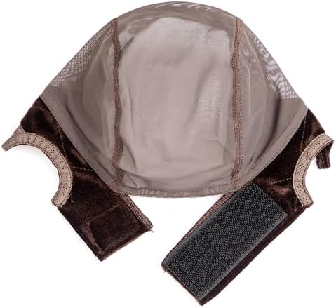 Wig Caps for Women Wig Cap with Grip Band for Keeping Wigs in Place Glueless Wig Grip Cap with 5x4 Transparent Lace Caps Non-Slip Adjustable Wig Caps Elastic Headband (Brown) - Image 7