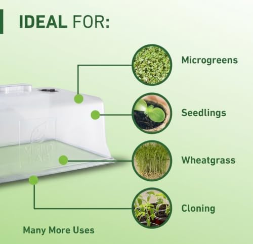 7 Inch Clone Dome - 5 Pack Humidity Vented Domes - Plant Growing - Image 3