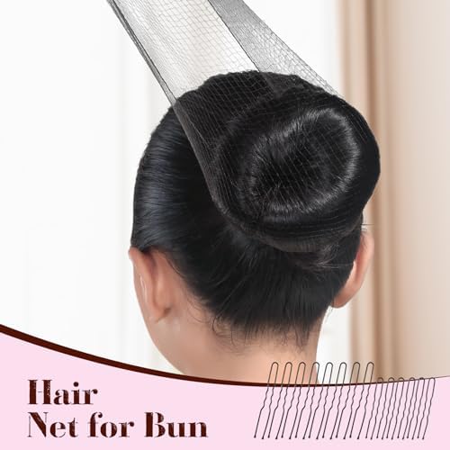 Black Bun Maker, Hair Donuts for Buns,Ballet Bun Kit - Image 4