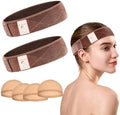 Medium Brown Wig Grip Band 2 Pack for Half Wig, Non Slip by HappCIan